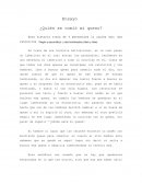 Ensayo ¿Quién se comió mi queso?