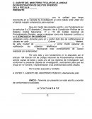 DESIGNACIÓN DE ASESOR JURÍDICO CON EL CÓDIGO NACIONAL