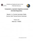 Compresión y expresión lingüística avanzada
