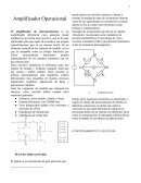 Amplificador Operacional.