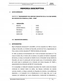 MEMORIA DESCRIPTIVA I.E.S. SAN ANDRES ATUNCOLLA PUNO