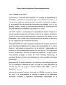 Nueva Arquitectura Financiera Internacional