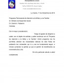 Programa Permanente de Atención a la Niñez y a la Familia