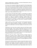 ANÁLISIS DE NORMATIVIDAD EN COLOMBIA Y EN TRATADOS INTERNACIONALES