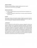 Identificar los factores de Riesgo, y establecer medidas de prevención, para la conservación de los documentos en el área