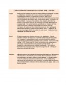 Periodo ambiental Ocasionado por el cobre, silicio y petróleo