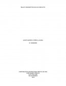 RELATO DESCRIPTIVO DE UN CONFLICTO