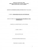 ESPACIO CURRICULAR: PSICOLOGÍA DEL DESARROLLO Y DEL APRENDIZAJE II