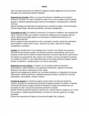Lienzo Para una mejor descripción de modelos de negocio se debe categorizar en nueve puntos que sigue una empresa para generar ingresos.
