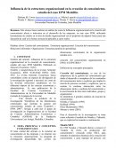 Influencia de la estructura organizacional en la creación de conocimiento, estudio del caso EPM Medellín.