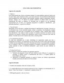 Guia para hacer reseñas