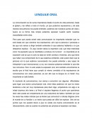 LENGUAJE ORAL.