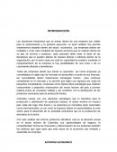 Analisis del entorno financiero de Alpina