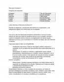 Recursos Humanos II. Programa de evaluación