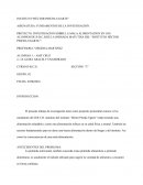 Investigaciòn de la alimentacion