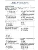 PRUEBA DE NIVEL– CIENCIAS NATURALES OCTAVO BÁSICO - PRIMER SEMESTRE 2013
