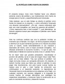 El petroleo como fuente de energia