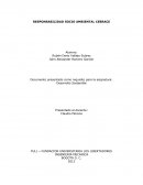 Responsabilidad Socio Ambiental