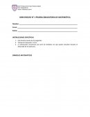 MINI ENSAYO N° 1 PRUEBA OBLIGATORIA DE MATEMÁTICA.