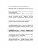 Dentro de la función financiera existen tres actividades básicas..