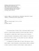 ENSAYO DE FUERO MILITAR EN AMERICA LATINA