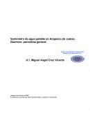 Suministro de agua potable en Acapulco de Juárez, Guerrero: panorama general