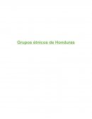 Grupos etnicos de Honduras.