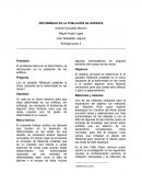 DEFORMIDAD EN LA POBLACIÓN DE ANFIBIOS