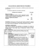 EVALUACION DE LABORATORIO DE FITOQUÍMICA.