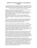 Análisis De La Posición Geopolítica Y Geoestratégica De Panamá