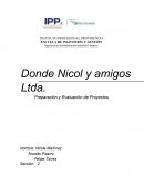 Evaluación de proyectos. Ingeniera en Administración mención Finanzas