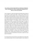 EN LA NOVELA SE TOMA COMO INCIERTO EL DESTINO DEL PERSONAJE, POR EL CONTRARIO EN LA ÉPICA LA ESENCIA DEL PERSONAJE ES LA QUE DA LA PAUTA DE SU DESTINO.