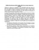NORMA Oficial Mexicana NOM-174-SSA1-1998, Para el manejo integral de la obesidad.