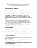 Alcoholismo en adolescentes en un entorno social y económico en dos universidades diferentes