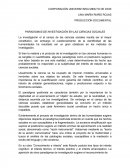 PARADIGMAS DE INVESTIGACIÓN EN LAS CIENCIAS SOCIALES.