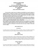 DIARIO DE OBSERVACIÓN 1º JORNADA