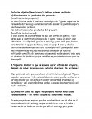 Población objetivo(Beneficiarios): indicar quienes recibirán: