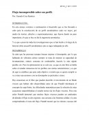 Tema- Flujo incompresible sobre un perfil.