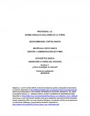 GESTIÓN Y ADMINISTRACIÓN DE PYMES