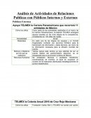 Análisis externos e internos de telmex.
