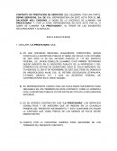 Contrato servicios.