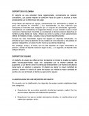 DEPORTE EN COLOMBIA. Deporte de equipo