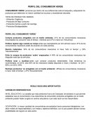Perfil del consumidor verde