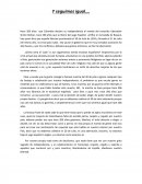 Ensayo- Y seguimos igual