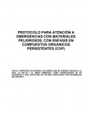PROTOCOLO RESPUESTA EMERGENCIAS MATERIALES PELIGROSOS.