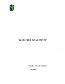 La mirada de Sócrates. Página 1