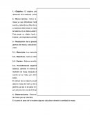 Masa y utilización de la balanza y otros materiales.