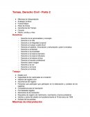 Temas Civiles de Primer semestre de Derecho