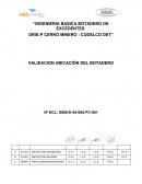 INGENIERIA BASICA BOTADERO DE EXCEDENTES