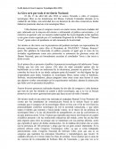 La Gira será por todo el territorio Nacional